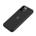 Crong Hybrid Carbon - Etui iPhone 12 Pro Max (czarny) Crong