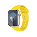 Crong Liquid - Pasek do Apple Watch 38/40/41/42 mm (żółty) Crong