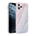 Crong Marble Case - Etui iPhone 11 Pro (różowy) Crong