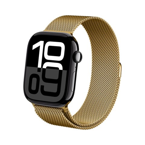 Crong Milano Steel - Pasek ze stali nierdzewnej do Apple Watch 44/45/46/49 mm (złoty) Crong Crong Milano Steel - Pasek ze stali nierdzewnej do Apple Watch 44/45/46/49 mm (złoty) Crong