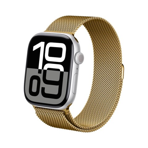 Crong Milano Steel - Pasek ze stali nierdzewnej do Apple Watch 44/45/46/49 mm (złoty) Crong Crong Milano Steel - Pasek ze stali nierdzewnej do Apple Watch 44/45/46/49 mm (złoty) Crong