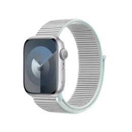 Crong Nylon - Pasek sportowy do Apple Watch 38/40/41/42 mm (Pastel Grey) Crong