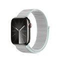 Crong Nylon - Pasek sportowy do Apple Watch 38/40/41/42 mm (Pastel Grey) Crong