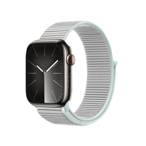 Crong Nylon - Pasek sportowy do Apple Watch 38/40/41/42 mm (Pastel Grey) Crong Crong Nylon - Pasek sportowy do Apple Watch 38/40/41/42 mm (Pastel Grey) Crong