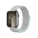 Crong Nylon - Pasek sportowy do Apple Watch 38/40/41/42 mm (Pastel Grey) Crong
