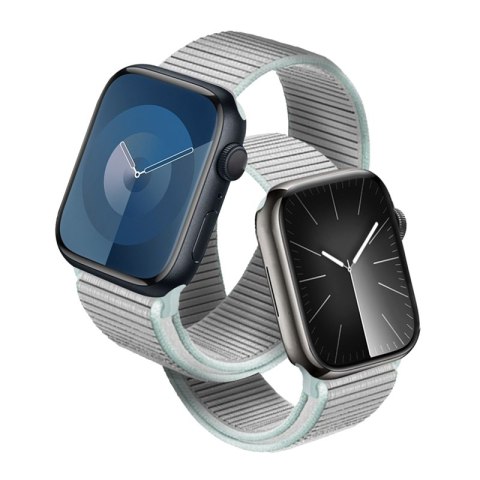 Crong Nylon - Pasek sportowy do Apple Watch 38/40/41/42 mm (Pastel Grey) Crong Crong Nylon - Pasek sportowy do Apple Watch 38/40/41/42 mm (Pastel Grey) Crong