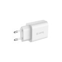 Crong USB-C Travel Charger - Ładowarka sieciowa USB-C Power Delivery 20W (biały) Crong