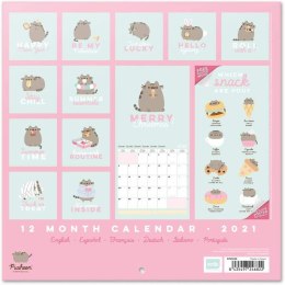 Pusheen - Kalendarz do planowania codziennego z kolekcji Foodie 2021 r Pusheen