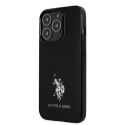 US Polo Assn Horses Logo - Etui iPhone 13 Pro Max (czarny) US Polo