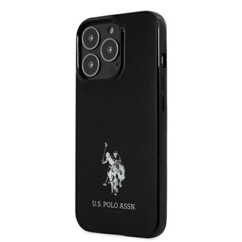 US Polo Assn Horses Logo - Etui iPhone 13 Pro Max (czarny) US Polo US Polo Assn Horses Logo - Etui iPhone 13 Pro Max (czarny) US Polo