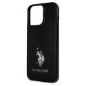 US Polo Assn Horses Logo - Etui iPhone 13 Pro Max (czarny) US Polo