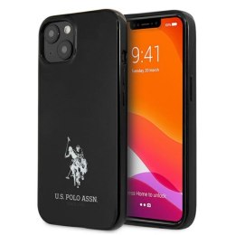 US Polo Assn Horses Logo - Etui iPhone 13 (czarny) US Polo