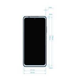 Crong 7D Nano Flexible Glass - Niepękające szkło hybrydowe 9H na cały ekran Xiaomi Redmi Note 10 5G Crong