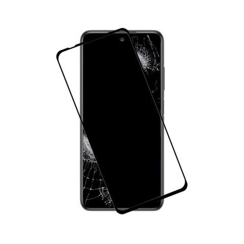 Crong 7D Nano Flexible Glass - Niepękające szkło hybrydowe 9H na cały ekran Xiaomi Redmi Note 10 5G Crong Crong 7D Nano Flexible Glass - Niepękające szkło hybrydowe 9H na cały ekran Xiaomi Redmi Note 10 5G Crong