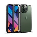 Crong Clear Cover - Etui iPhone 13 Pro Max (czarny) Crong