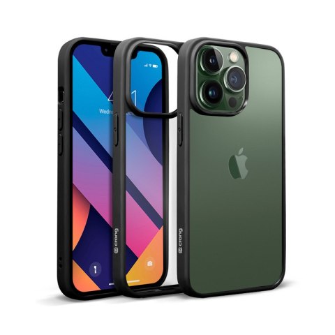 Crong Clear Cover - Etui iPhone 13 Pro Max (czarny) Crong Crong Clear Cover - Etui iPhone 13 Pro Max (czarny) Crong