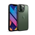 Crong Clear Cover - Etui iPhone 13 Pro Max (czarny) Crong