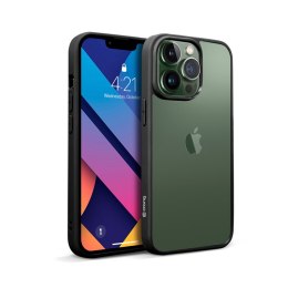 Crong Clear Cover - Etui iPhone 13 Pro Max (czarny) Crong