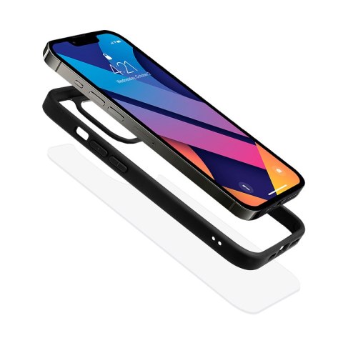 Crong Clear Cover - Etui iPhone 13 Pro Max (czarny) Crong Crong Clear Cover - Etui iPhone 13 Pro Max (czarny) Crong