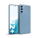 Crong Color Cover - Etui Samsung Galaxy S22+ (niebieski) Crong