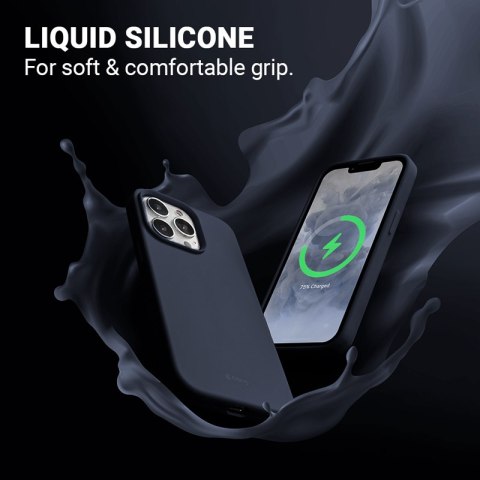 Crong Color Cover Magnetic - Etui iPhone 13 Pro Max MagSafe (granatowy) Crong Crong Color Cover Magnetic - Etui iPhone 13 Pro Max MagSafe (granatowy) Crong