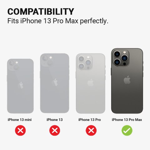 Crong Color Cover Magnetic - Etui iPhone 13 Pro Max MagSafe (granatowy) Crong Crong Color Cover Magnetic - Etui iPhone 13 Pro Max MagSafe (granatowy) Crong