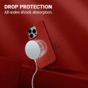 Crong Color Cover Magnetic - Etui iPhone 13 Pro MagSafe (czerwony) Crong