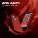 Crong Color Cover Magnetic - Etui iPhone 13 Pro MagSafe (czerwony) Crong