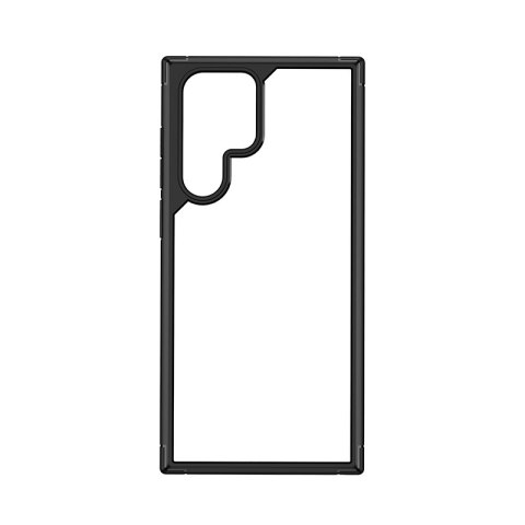 Crong Hybrid Clear Cover - Etui Samsung Galaxy S22 Ultra (czarny) Crong Crong Hybrid Clear Cover - Etui Samsung Galaxy S22 Ultra (czarny) Crong