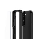 Crong Hybrid Clear Cover - Etui Samsung Galaxy S22+ (czarny) Crong