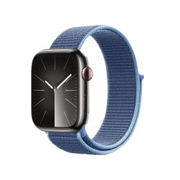 Crong Nylon - Pasek sportowy do Apple Watch 44/45/46/49 mm (Ocean Blue) Crong