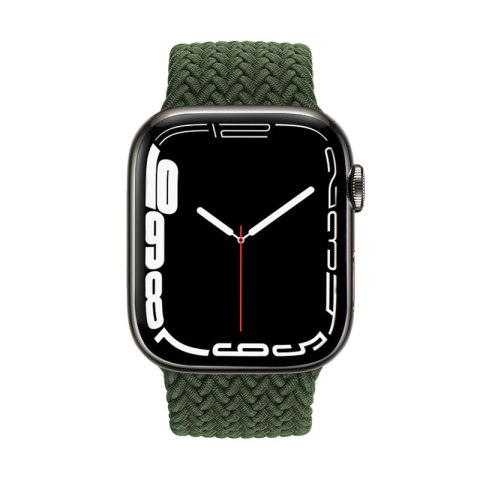 Crong Wave Band - Pleciony pasek do Apple Watch 38/40/41/42 mm (zielony) Crong Crong Wave Band - Pleciony pasek do Apple Watch 38/40/41/42 mm (zielony) Crong