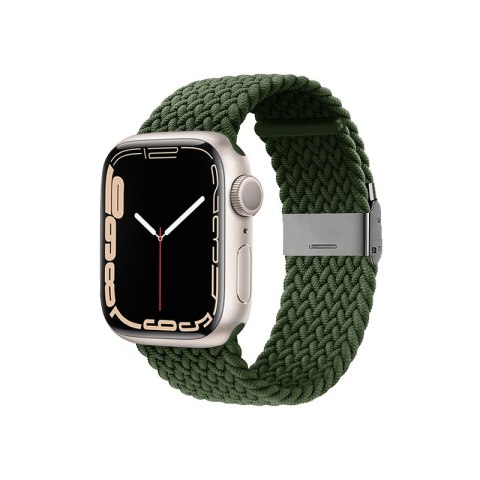 Crong Wave Band - Pleciony pasek do Apple Watch 38/40/41/42 mm (zielony) Crong Crong Wave Band - Pleciony pasek do Apple Watch 38/40/41/42 mm (zielony) Crong