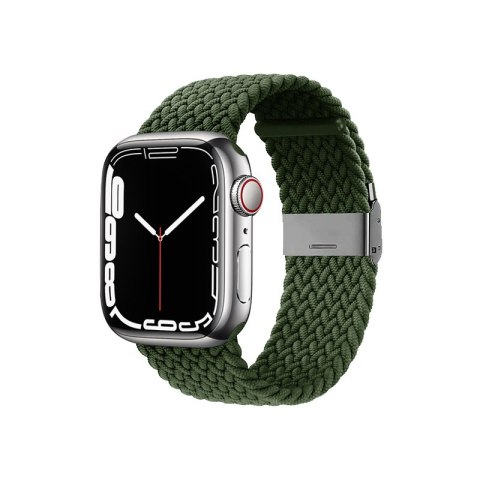 Crong Wave Band - Pleciony pasek do Apple Watch 38/40/41/42 mm (zielony) Crong Crong Wave Band - Pleciony pasek do Apple Watch 38/40/41/42 mm (zielony) Crong