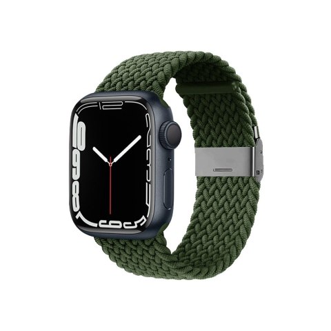 Crong Wave Band - Pleciony pasek do Apple Watch 38/40/41/42 mm (zielony) Crong Crong Wave Band - Pleciony pasek do Apple Watch 38/40/41/42 mm (zielony) Crong
