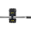 Dunlop - uchwyt rowerowy do telefonu 10-15 cm obrotowy (czarny) Dunlop