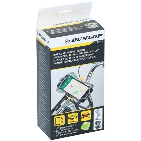 Dunlop - uchwyt rowerowy do telefonu 10-15 cm obrotowy (czarny) Dunlop Dunlop - uchwyt rowerowy do telefonu 10-15 cm obrotowy (czarny) Dunlop