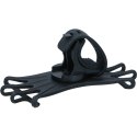 Dunlop - uchwyt rowerowy do telefonu 10-15 cm obrotowy (czarny) Dunlop