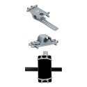 Dunlop - uchwyt rowerowy do telefonu 10-15 cm (szary) Dunlop