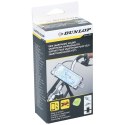 Dunlop - uchwyt rowerowy do telefonu 10-15 cm (szary) Dunlop