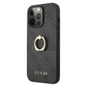 Guess 4G Ring Case - Etui iPhone 13 Pro (szary) Guess
