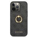 Guess 4G Ring Case - Etui iPhone 13 Pro (szary) Guess