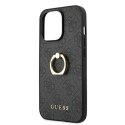 Guess 4G Ring Case - Etui iPhone 13 Pro (szary) Guess