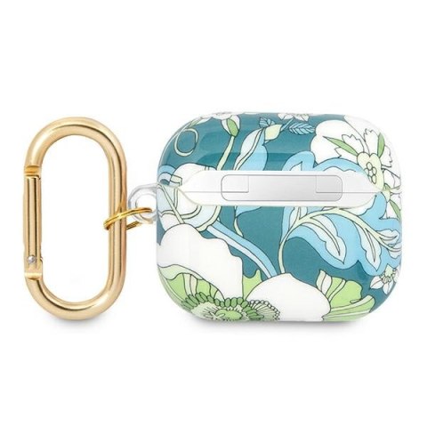 Guess Flower Strap - Etui Airpods 3 (Green) Guess Guess Flower Strap - Etui Airpods 3 (Green) Guess