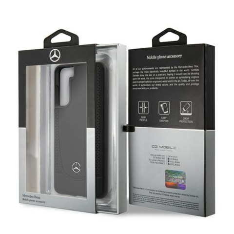 Mercedes Leather Urban Line - Etui Samsung Galaxy S21+ (black) Mercedes Mercedes Leather Urban Line - Etui Samsung Galaxy S21+ (black) Mercedes