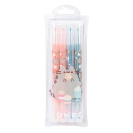 Pusheen - Foodie collection, dwustronne markery / pisaki, zestaw 4 szt Pusheen