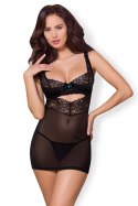 Komplet Model Madam 867-CHE-1 Black - Obsessive
