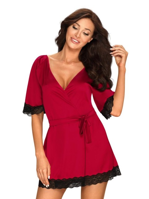 Szlafrok Model Sensuelia Red - Obsessive Hurtownia odzieży on-line, moda damska, bielizna i obuwie dla kobiet - Matterhorn.pl Szlafrok Model Sensuelia Red - Obsessive Hurtownia odzieży on-line, moda damska, bielizna i obuwie dla kobiet - Matterhorn.pl