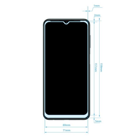 Crong 7D Nano Flexible Glass - Niepękające szkło hybrydowe 9H na cały ekran Samsung Galaxy M13 Crong Crong 7D Nano Flexible Glass - Niepękające szkło hybrydowe 9H na cały ekran Samsung Galaxy M13 Crong