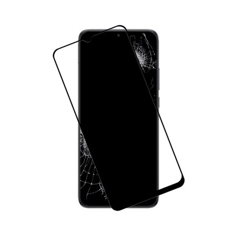 Crong 7D Nano Flexible Glass - Niepękające szkło hybrydowe 9H na cały ekran Xiaomi Redmi 10C Crong Crong 7D Nano Flexible Glass - Niepękające szkło hybrydowe 9H na cały ekran Xiaomi Redmi 10C Crong